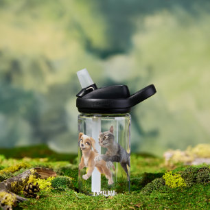 Gracie & Pedro Unleashed Water Bottle