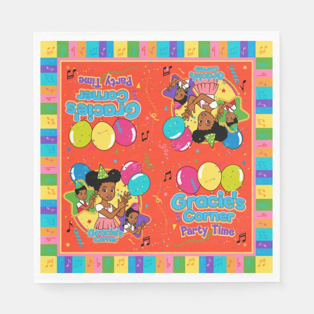 Gracie's Corner Napkins (Front)