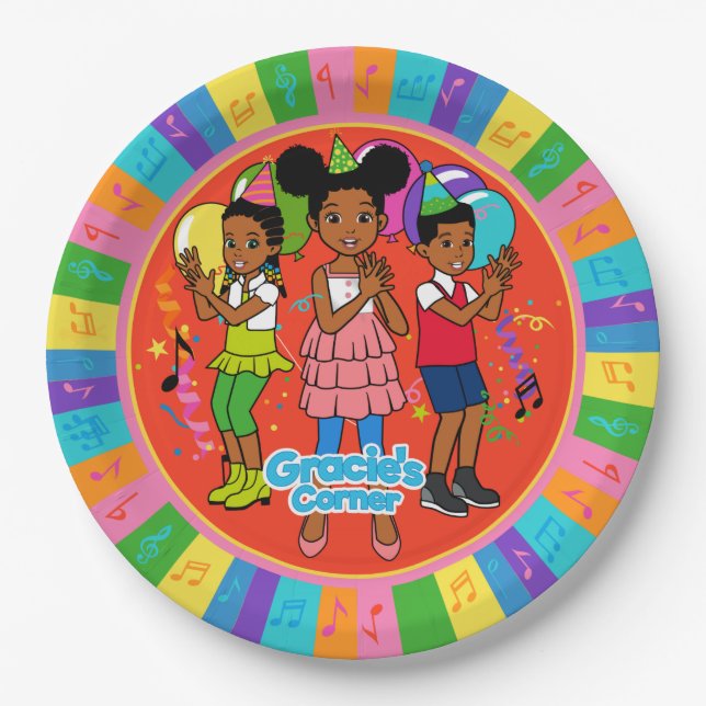 Gracie's Corner Plates (Front)