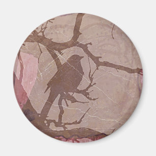 Grackle Grunge 2 Magnet