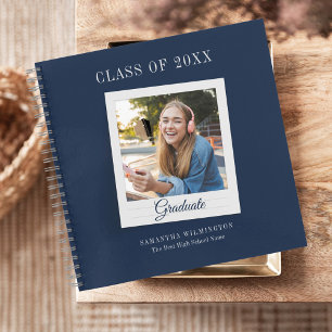 Grad 2022 Photo Script Graduation Party Guest Book