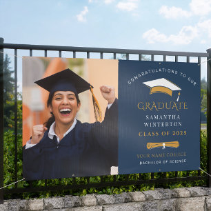 Grad 2025 Graduation Photo Banner