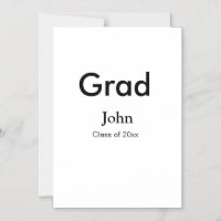 grad boy add name congrats date year text