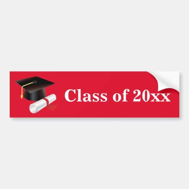 Grad Bumper Sticker (Front)