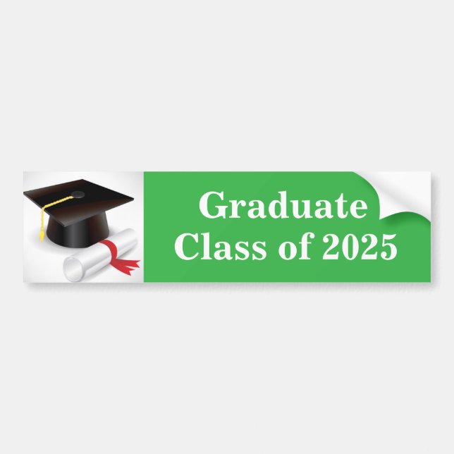 Grad Bumper Sticker (Front)