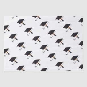 Grad Cap and  Diploma Graduation Tissue Paper
