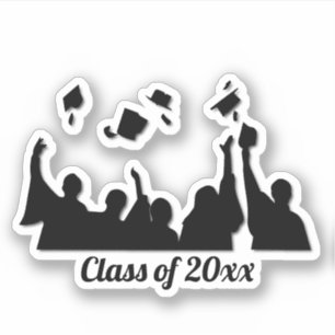 Grad Cap Toss Graduation