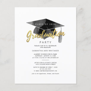 Grad Class 2026 Graduation Party Invitation