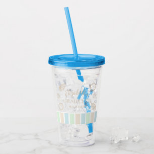Grad Club Beach Party Acrylic Tumbler