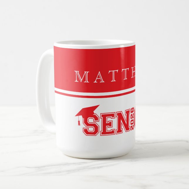 Grad Coffee Mug (Front Left)