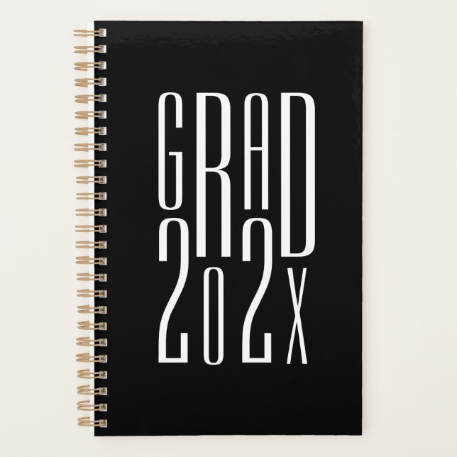 Grad College High School Senior Graduation 2024 Planner (Front)