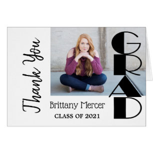 Grad  DIY Photo - Thank You