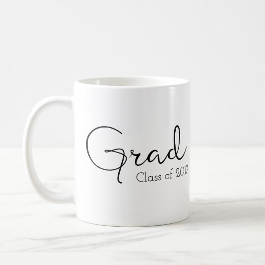 Grad (Graduate) Mug, Class of Coffee Mug