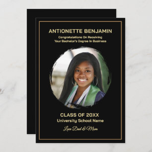 Grad Graduate Photo Graduation Card