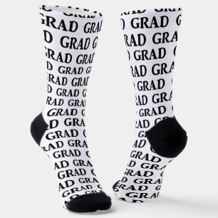 GRAD Graduation Socks
