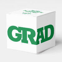 GRAD Green and White Graduation Party