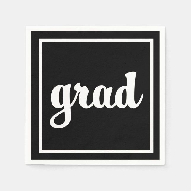 grad napkin (Front)