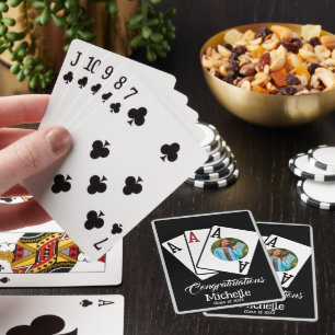 Grad Party Playing Cards - Personalised Photo Favo