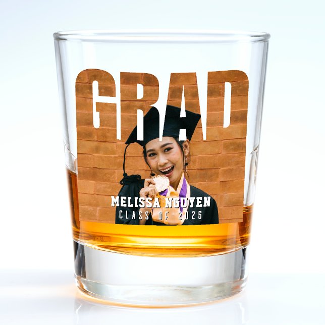 Grad Photo Graduation Shot Glass (Grad Photo Graduation Shot Glass
)