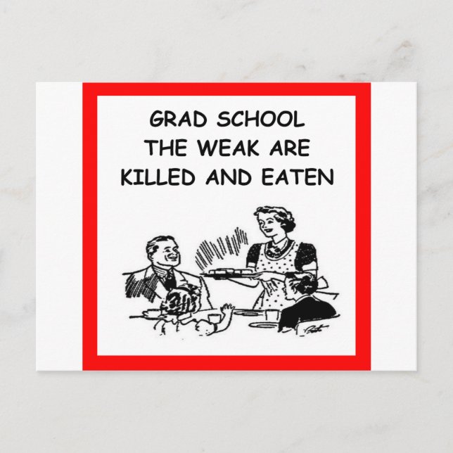 grad school postcard (Front)