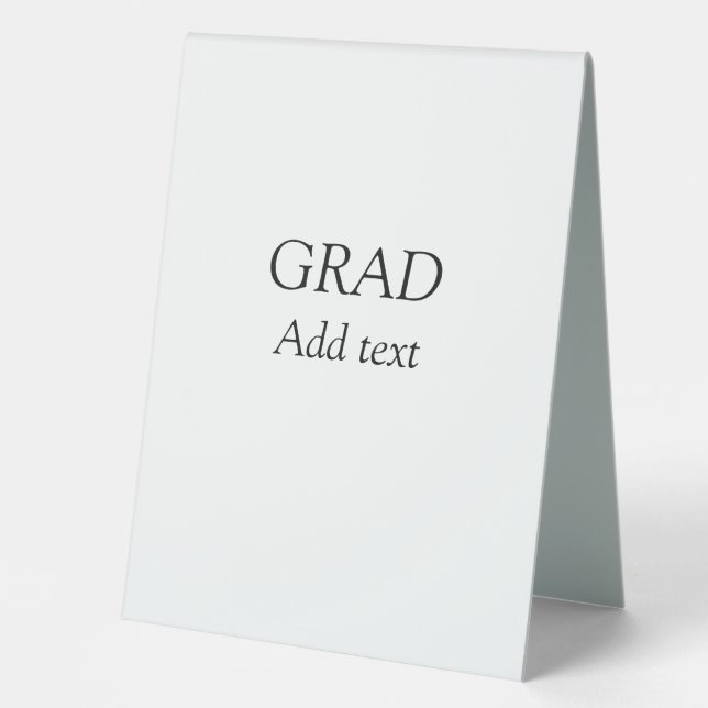 Grad simple minimal graduation elegant modern typo (Front)