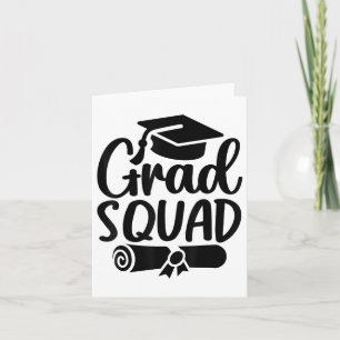 Grad Squad Cl Of 2025 Graduation _1 Card