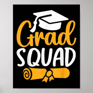 Grad Squad Cl Of 2025 Graduation _1 Poster