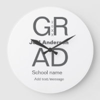 Grad typography modern graduation simple minimal c
