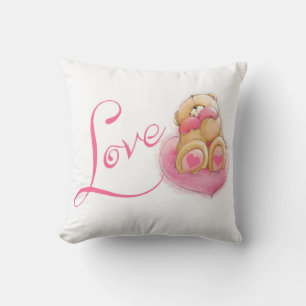 Grade A Cotton Throw Pillow/Bears Cushion
