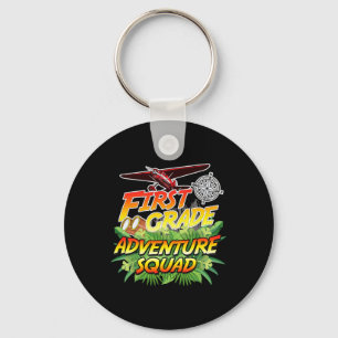Grade Adventure Squad - Safari Theme Teacher Team Key Ring