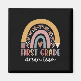 Grade Dream Team Teacher Kids Back To School Gifts Magnet