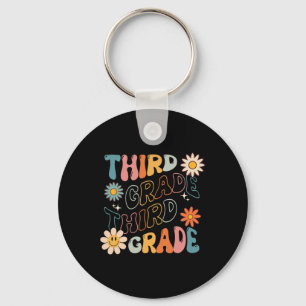 Grade Groovy Back To School Team Teacher Student Key Ring