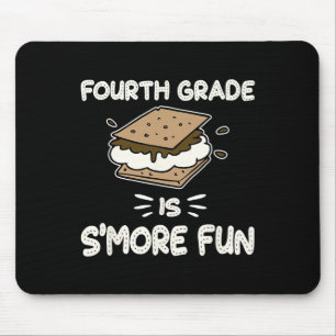 Grade Is S'more Fun Back To School Teacher Kids  Mouse Mat