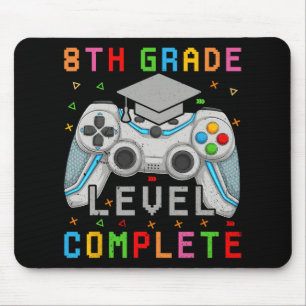 Grade Level Complete Gamer Cl Of 2024 Graduation  Mouse Mat