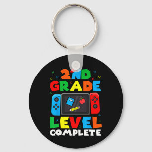 Grade Level Complete Video Game Last Day Of School Key Ring