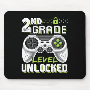 Grade Level Unlocked Video Game Back To School Gam Mouse Mat