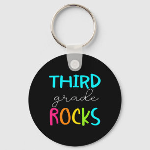 Grade Rocks Team 3rd Grade Teacher Key Ring
