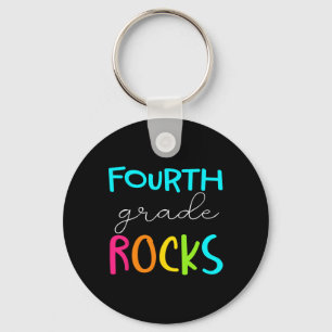 Grade Rocks Team 4th Grade Teacher Key Ring