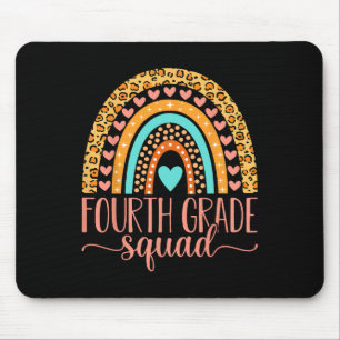 Grade Squad Team 4th Grade Teacher Back To School Mouse Mat