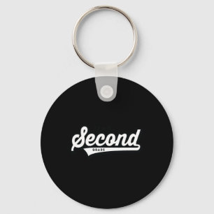 Grade Team School Teacher Second Baseball-style Sh Key Ring