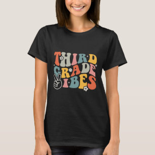 Grade Vibes - 3rd Grade Team Retro 1st Day Of Scho T-Shirt