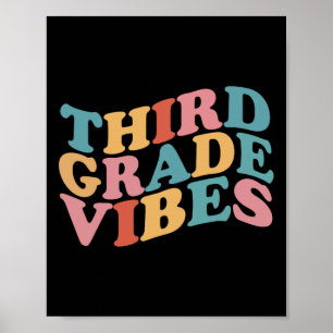 Grade Vibes Back To School For Teacher Students  Poster