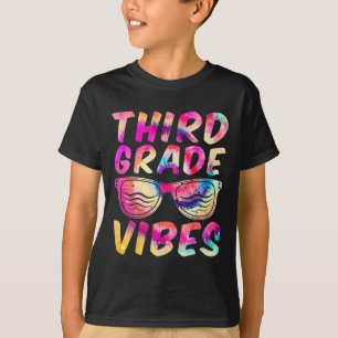 Grade Vibes First Day Of 3rd Grade Kids Back To Sc T-Shirt