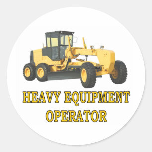 GRADER CLASSIC ROUND STICKER