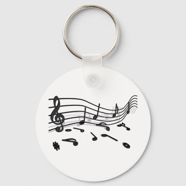 grades, music key ring (Front)