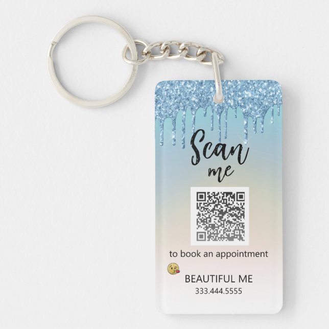 *~* Gradient AP36 QR Promo Logo Acrylic Key Ring (Front)