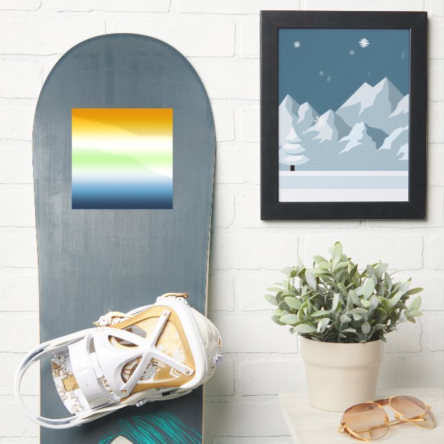  Gradient AroAce Agender Pride (Snowboard)