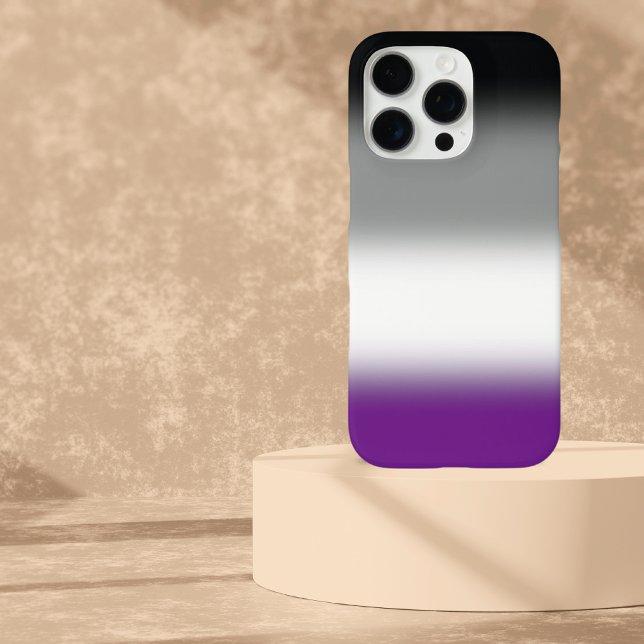 Gradient Asexual Pride Flag - Colourful ACE Flag Case-Mate iPhone Case (Creator Uploaded)