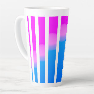 Gradient Background Color Latte Mug