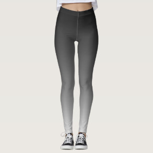 Gradient Black Leggings